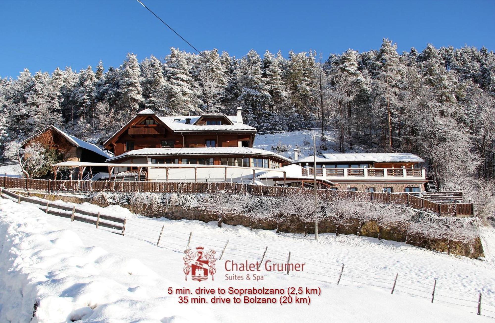 Chalet Grumer Suites&Spa Oberbozen Exterior foto